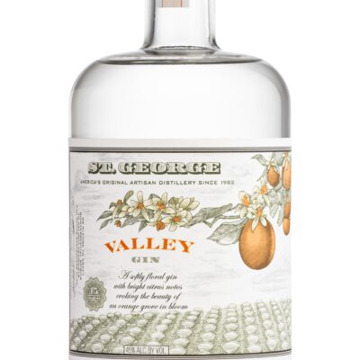 bottle shot of St. George Valley Gin