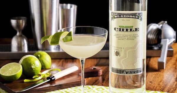 Green Chile Gimlet | St. George Spirits