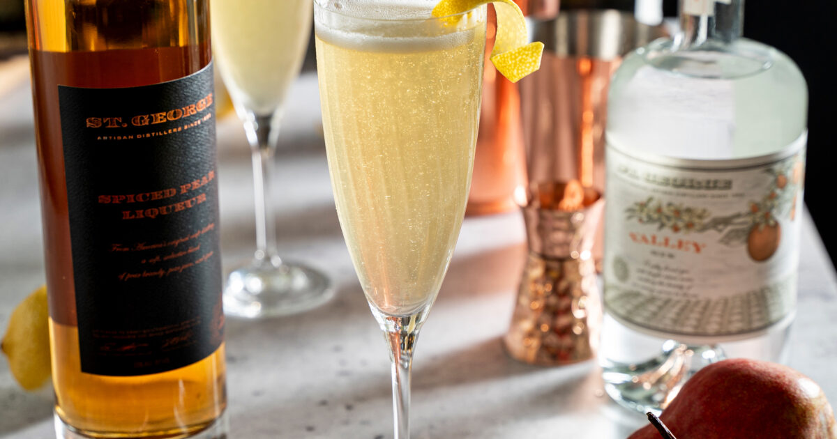 Spiced French 75 | St. George Spirits