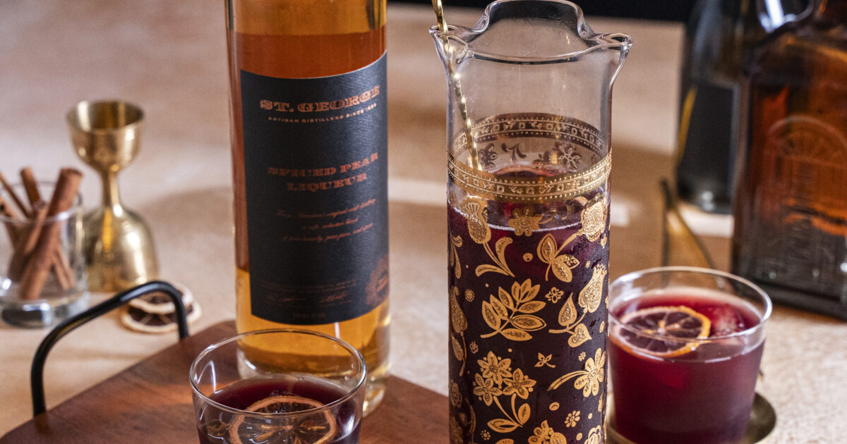 Spiced Pear Sangria | St. George Spirits