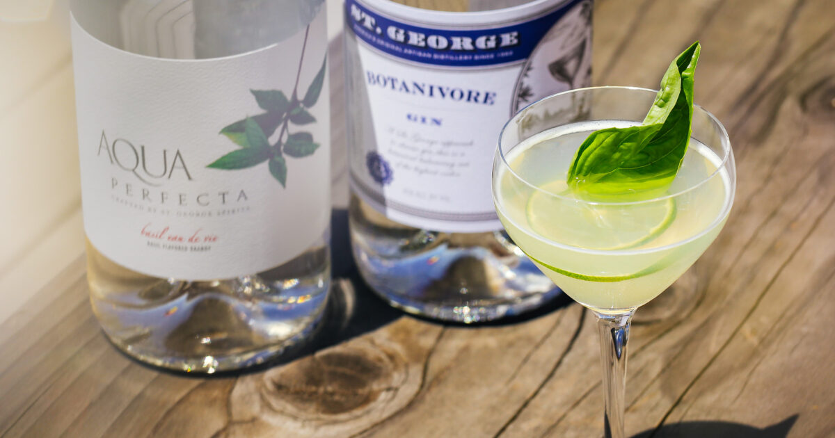 Basil Gimlet | St. George Spirits