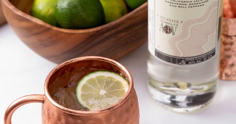 Green Chile Mule | St. George Spirits